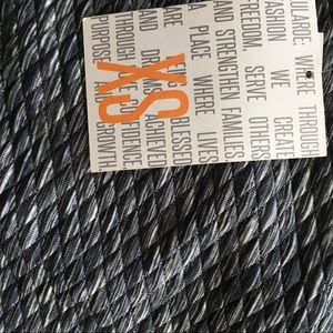 Dark gray/black pencil skirt